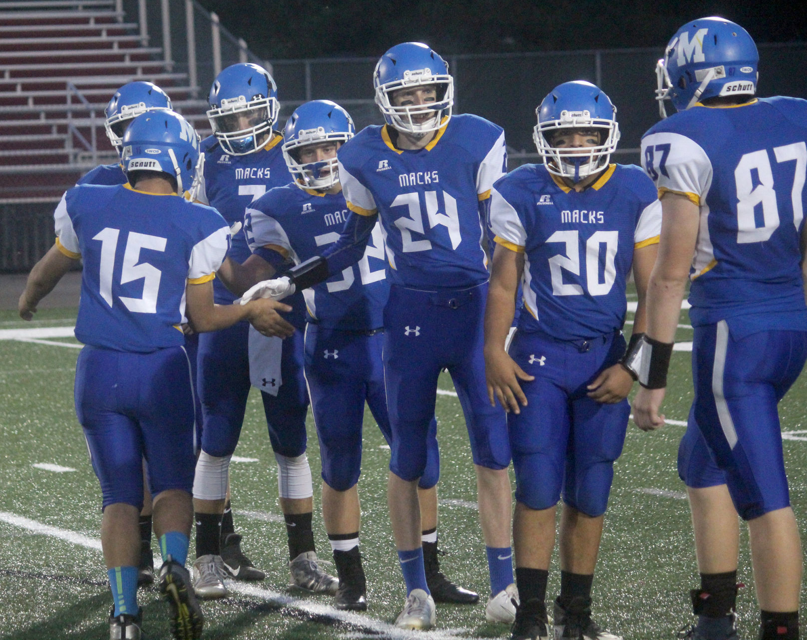 Phillips at McDonell football 9-27-19